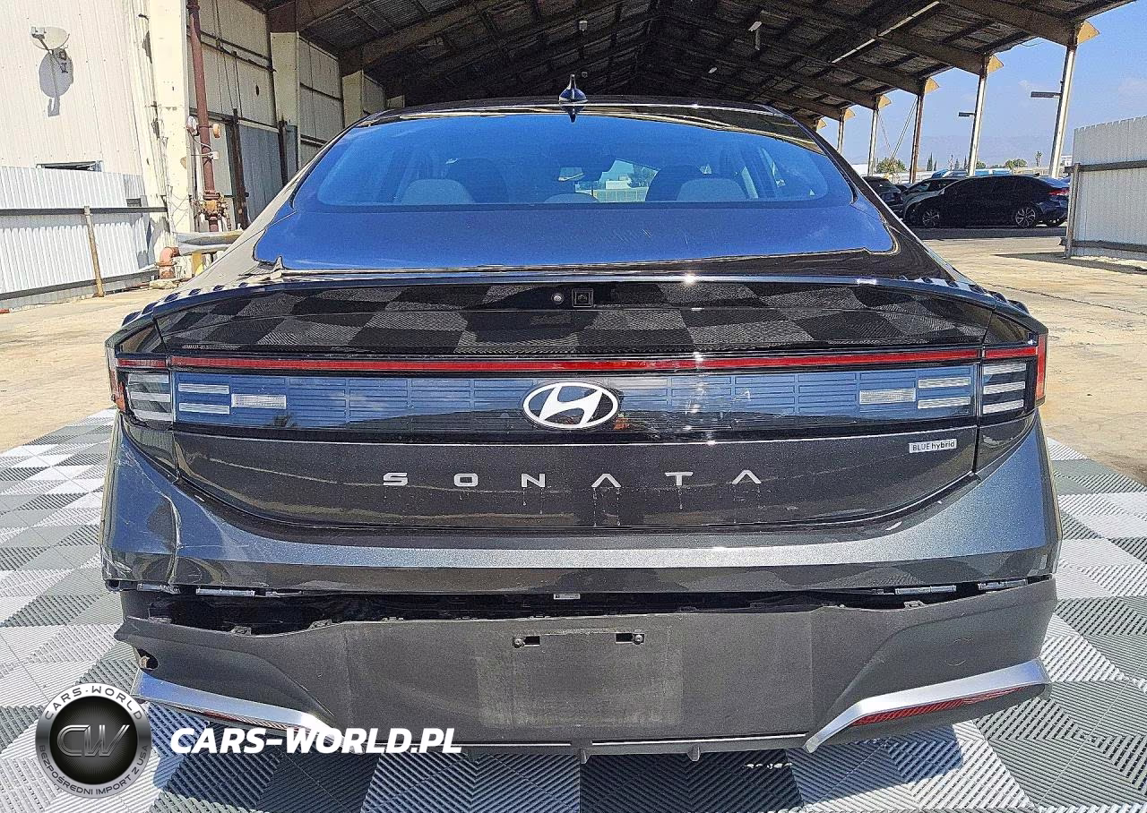 2026 Hyundai Sonata Hybrid Blue VIN:KMHL24JJ6TA157712 - 6