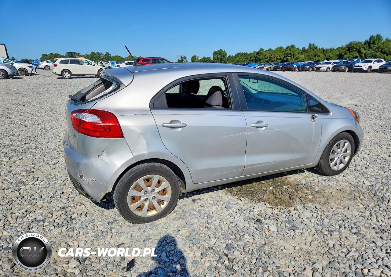 2013 Kia Rio Lx VIN:KNADM5A36D6128383 - 3