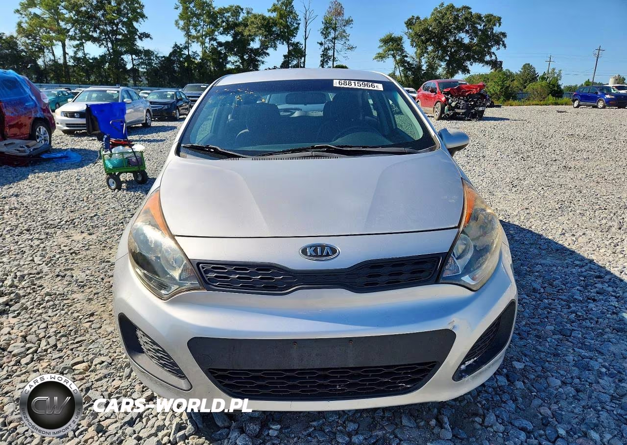 2013 Kia Rio Lx VIN:KNADM5A36D6128383 - 5