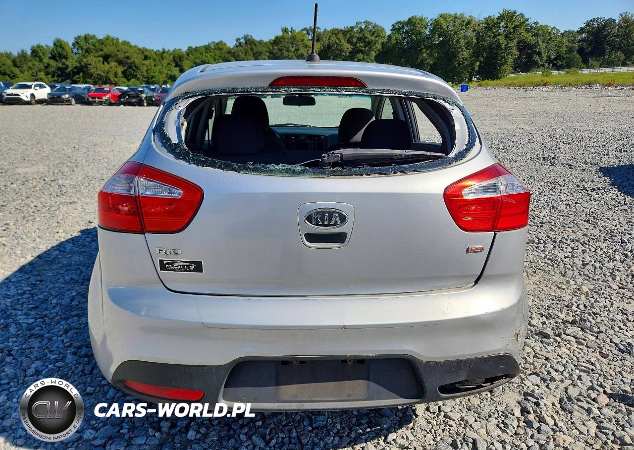 2013 Kia Rio Lx VIN:KNADM5A36D6128383 - 6