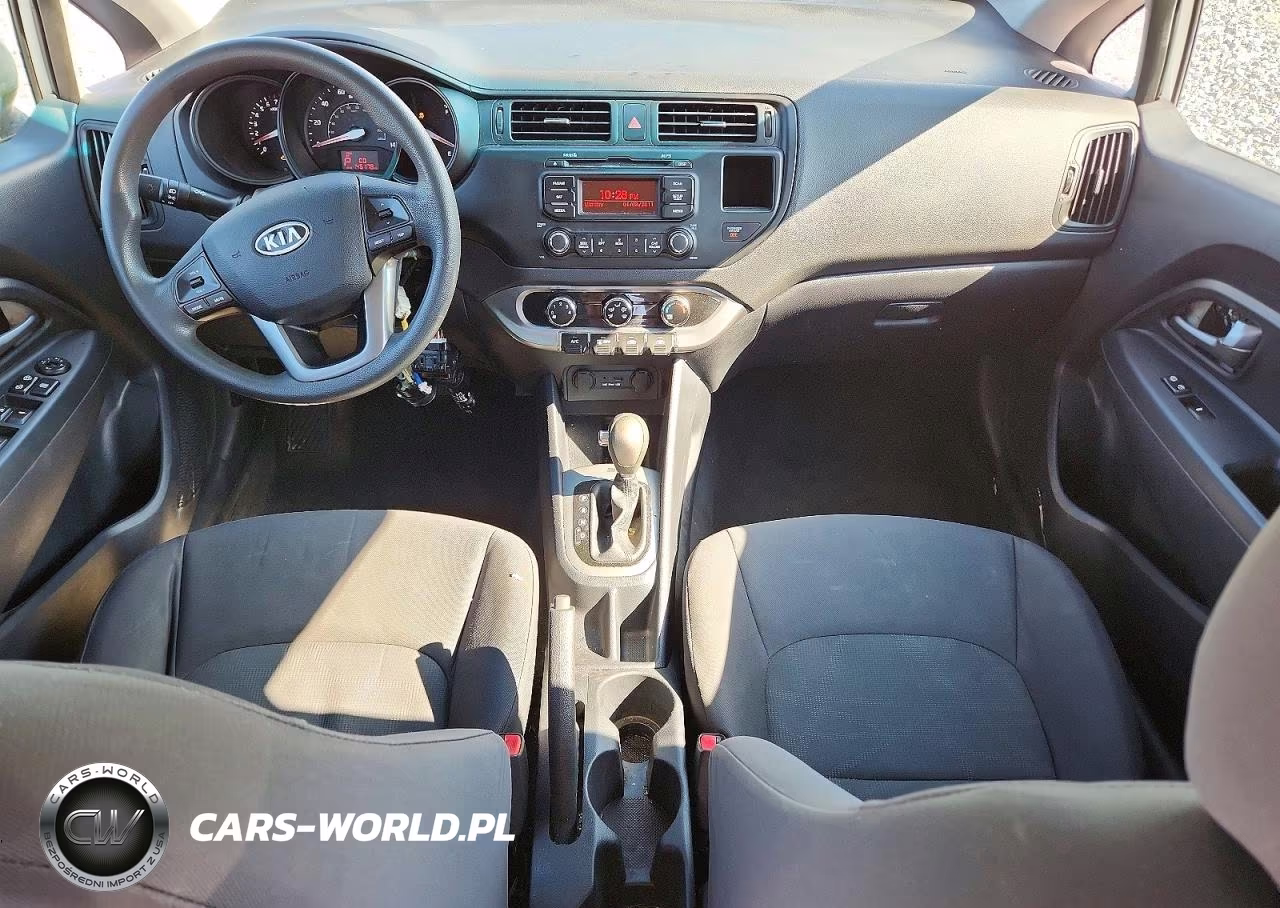 2013 Kia Rio Lx VIN:KNADM5A36D6128383 - 8