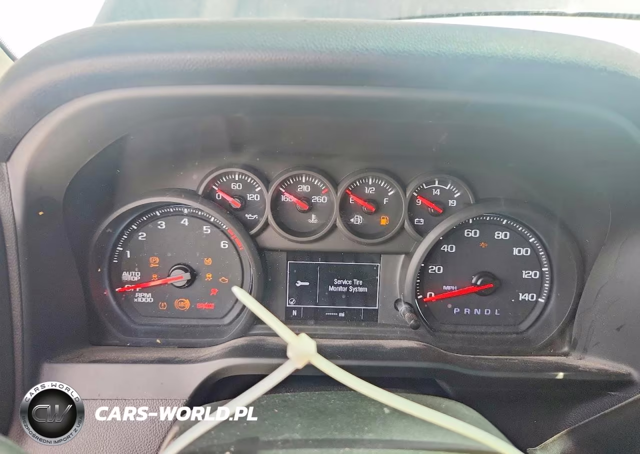 2024 Chevrolet Silverado C1500 Custom VIN:1GCPABEK6RZ231575 - 9