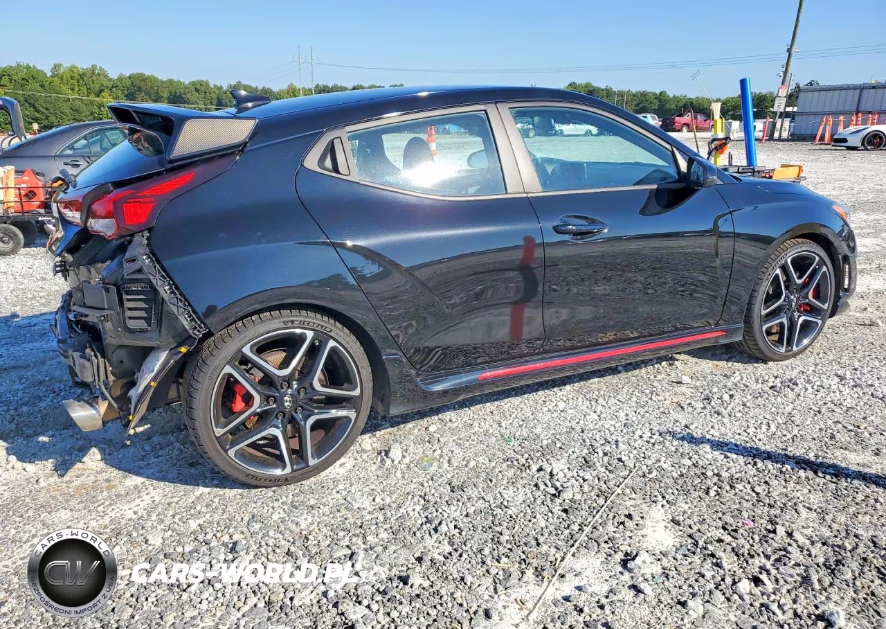 2022 Hyundai Veloster N Base VIN:KMHT36AH0NU015234 - 3