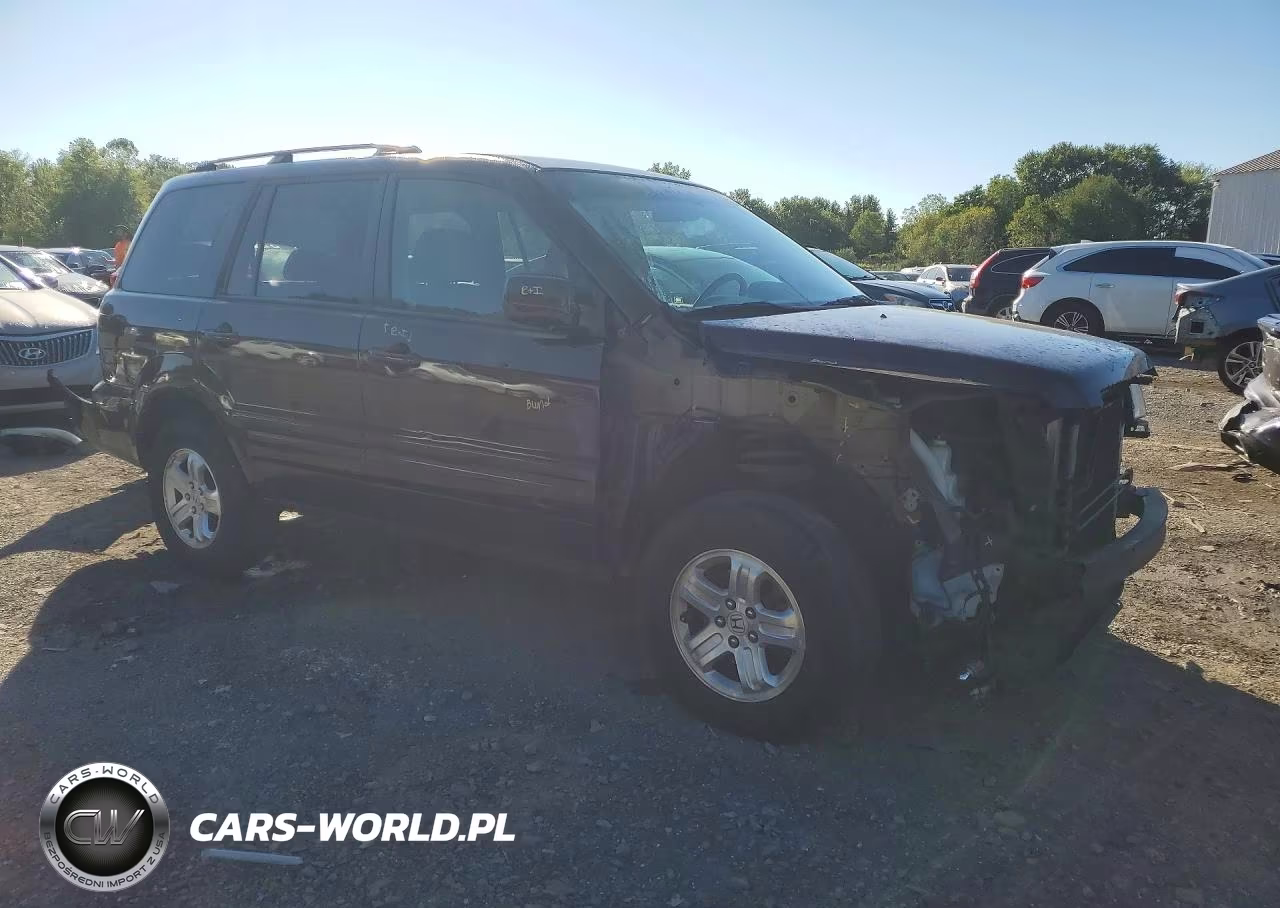 2008 Honda Pilot Vp VIN:5FNYF18298B012285 - 4