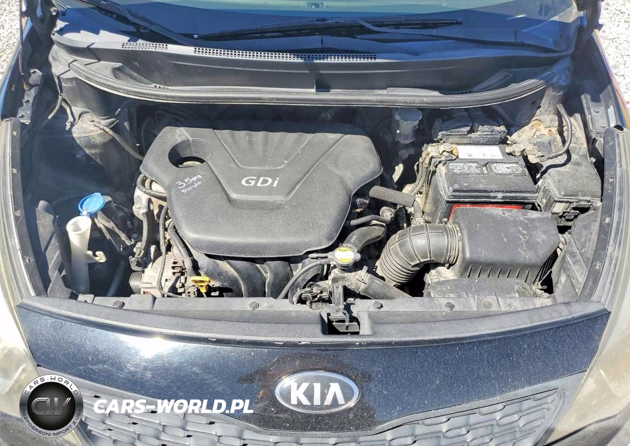 2013 Kia Rio Lx VIN:KNADM4A37D6138141 - 11