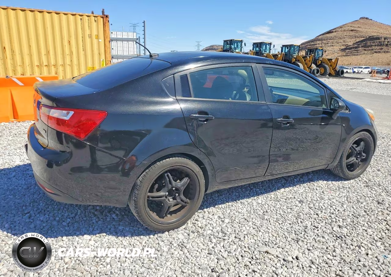 2013 Kia Rio Lx VIN:KNADM4A37D6138141 - 3