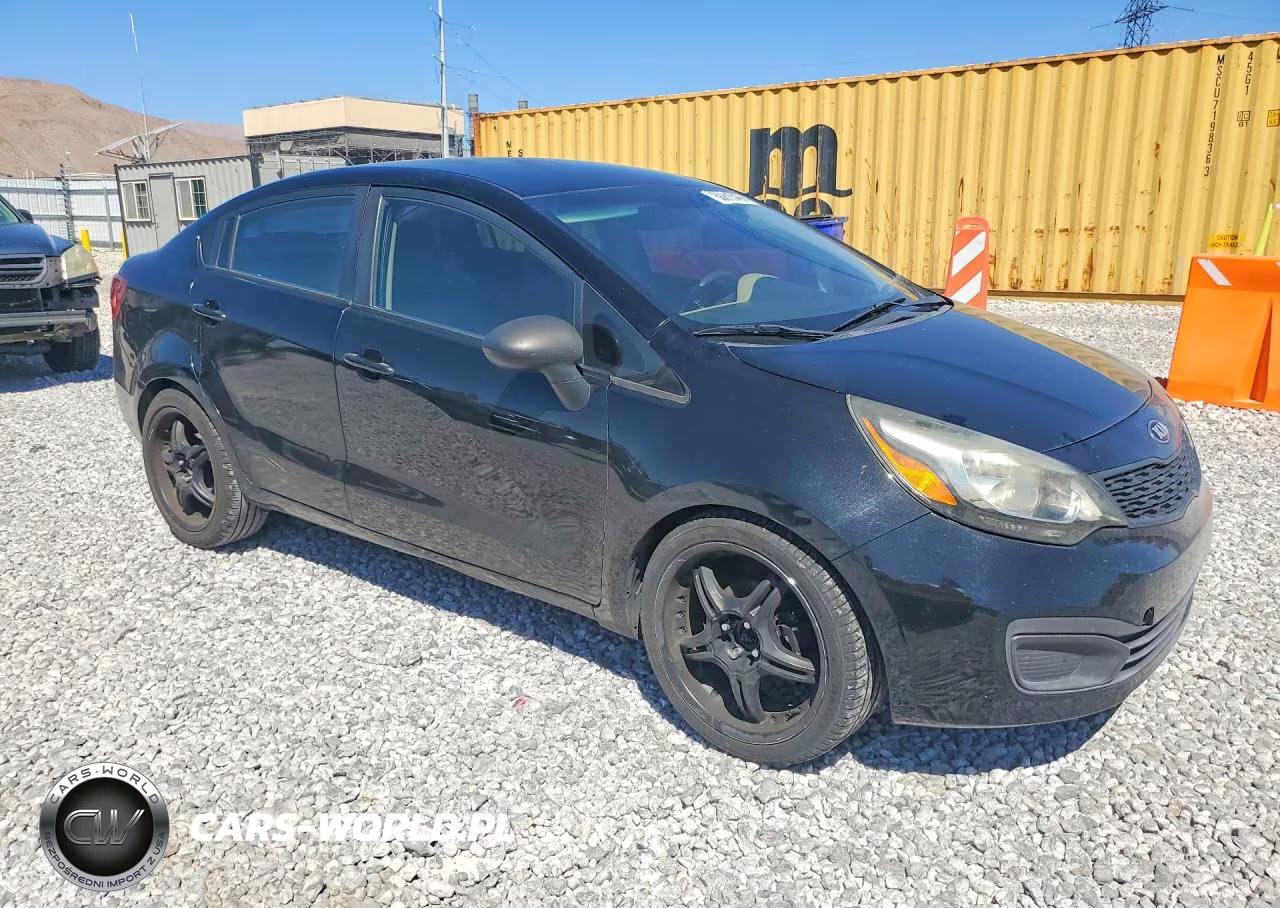 2013 Kia Rio Lx VIN:KNADM4A37D6138141 - 4