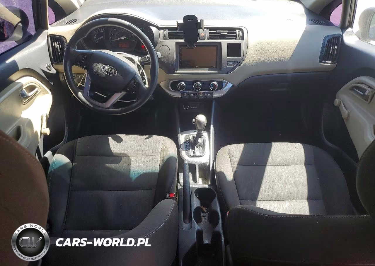 2013 Kia Rio Lx VIN:KNADM4A37D6138141 - 8