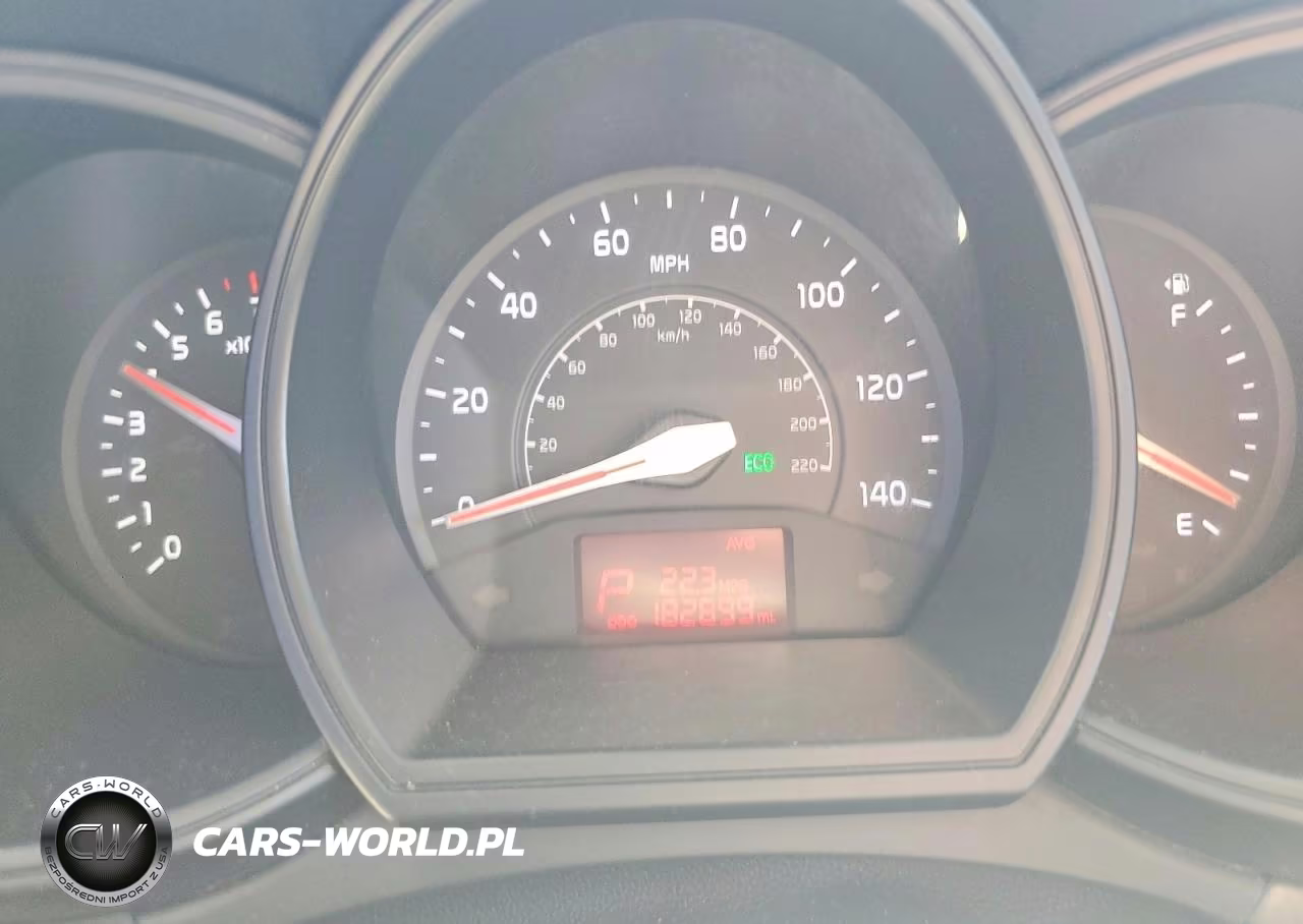 2013 Kia Rio Lx VIN:KNADM4A37D6138141 - 9