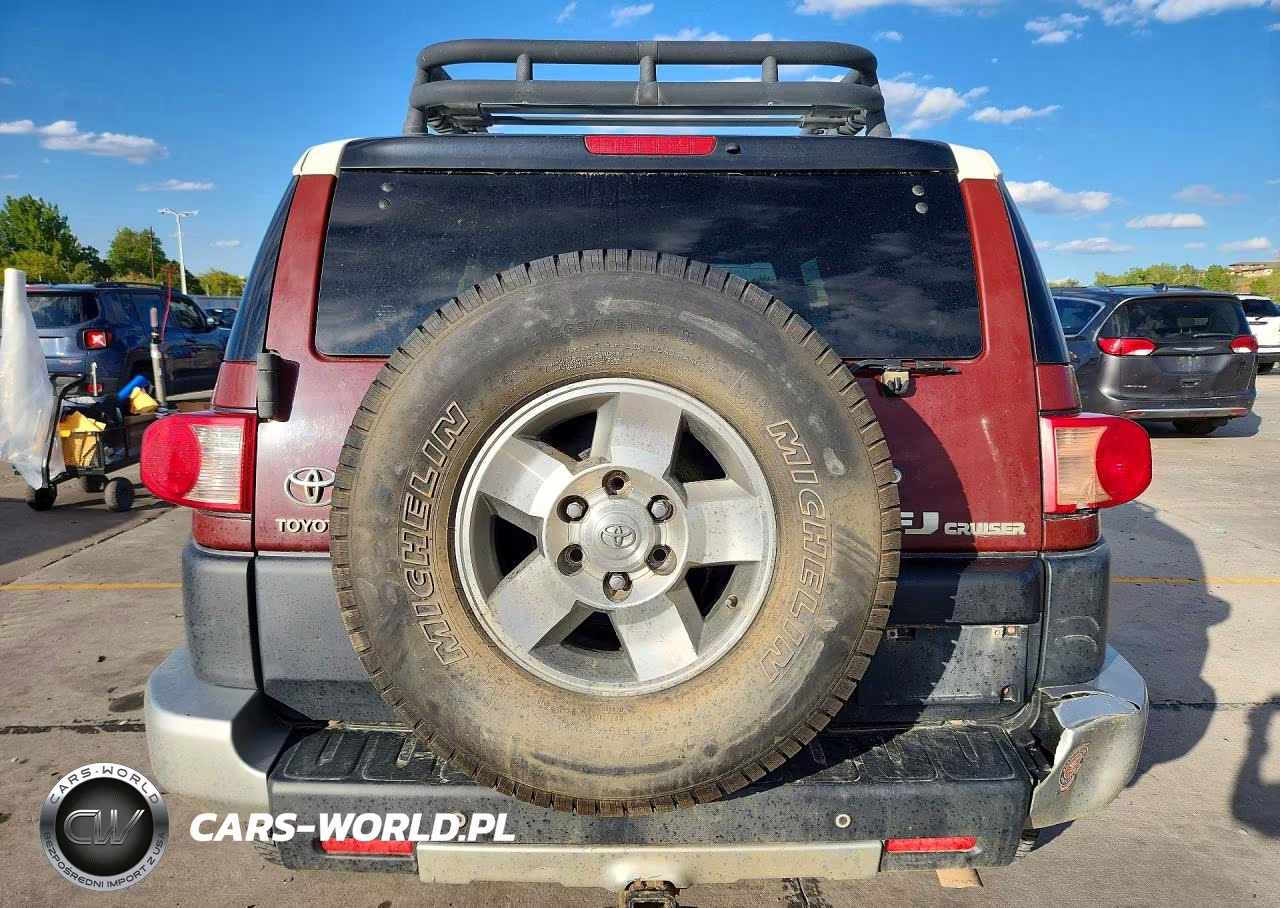 2008 Toyota Fj Cruiser Base VIN:JTEBU11F88K054423 - 6
