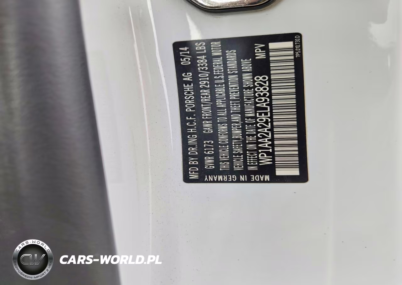 2014 Porsche Cayenne VIN:WP1AA2A29ELA93828 - 13