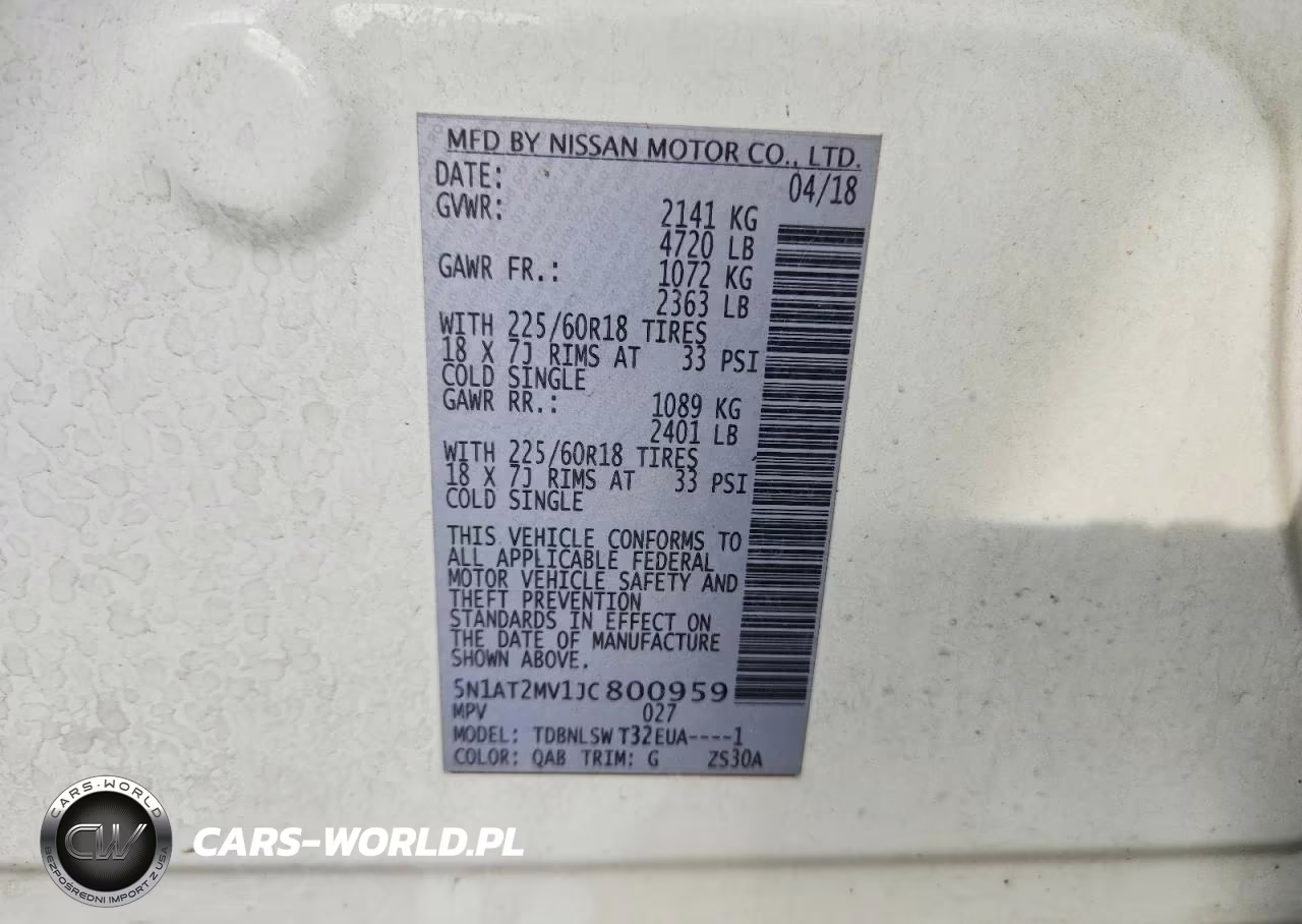 2018 Nissan Rogue Sl VIN:5N1AT2MV1JC800959 - 13