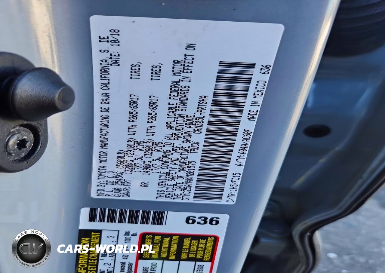 2019 Toyota Tacoma Trd Sport VIN:3TMCZ5ANXKM201575 - 12