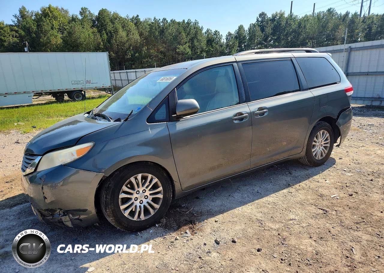 2012 Toyota Sienna Xle 8-Passenger VIN:5TDYK3DC3CS266391 - 1