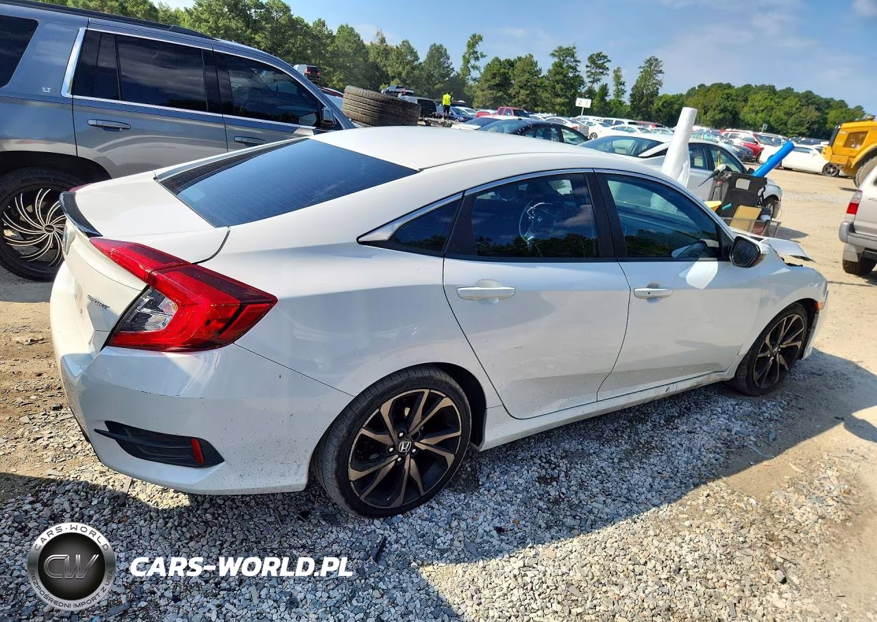 2020 Honda Civic Sport VIN:2HGFC2F83LH523203 - 3