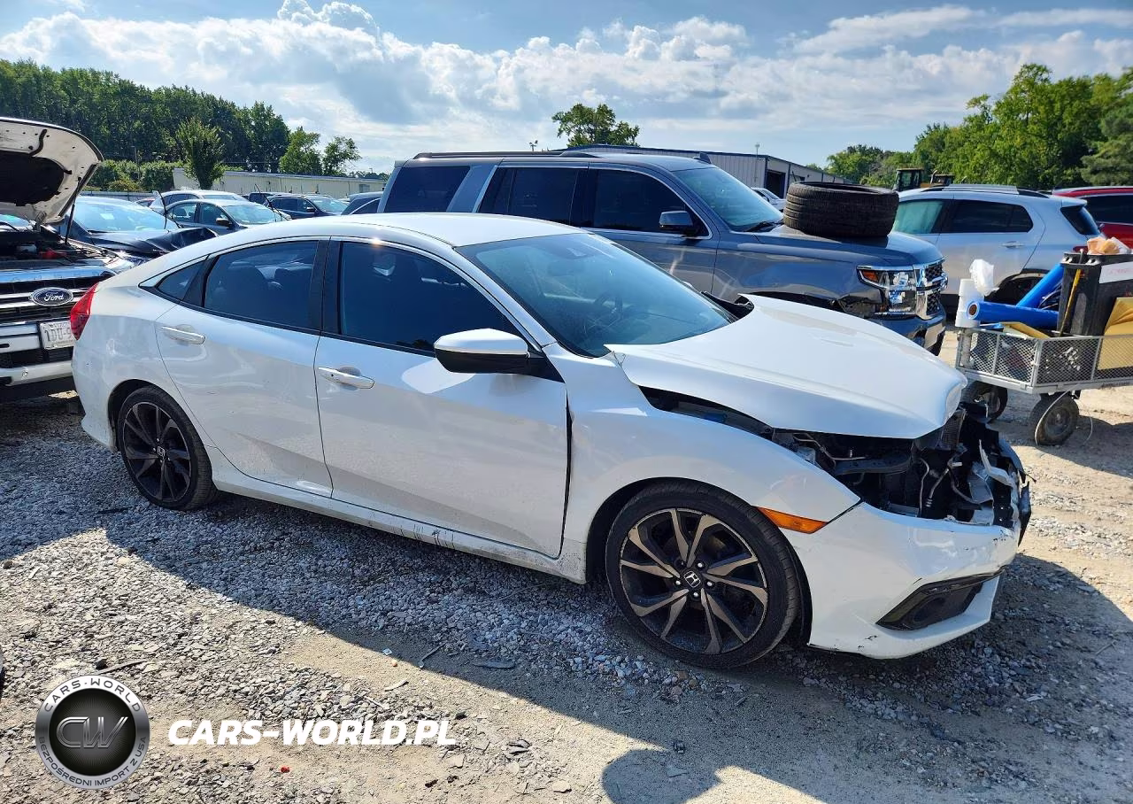 2020 Honda Civic Sport VIN:2HGFC2F83LH523203 - 4