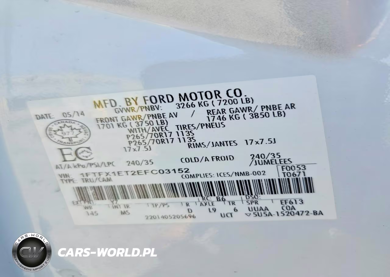 2014 Ford F150 Super Cab VIN:1FTFX1ET2EFC03152 - 12