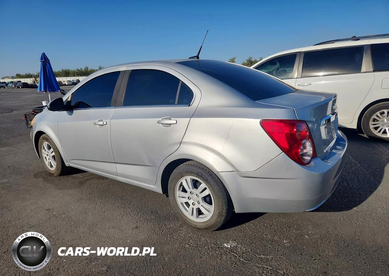2014 Chevrolet Sonic Lt VIN:1G1JC5SH2E4102954 - 2