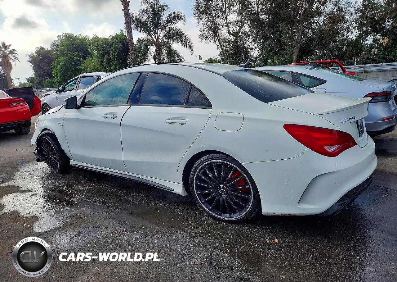 2016 Mercedes-Benz Cla 45 Amg VIN:WDDSJ5CBXGN370620 - 2