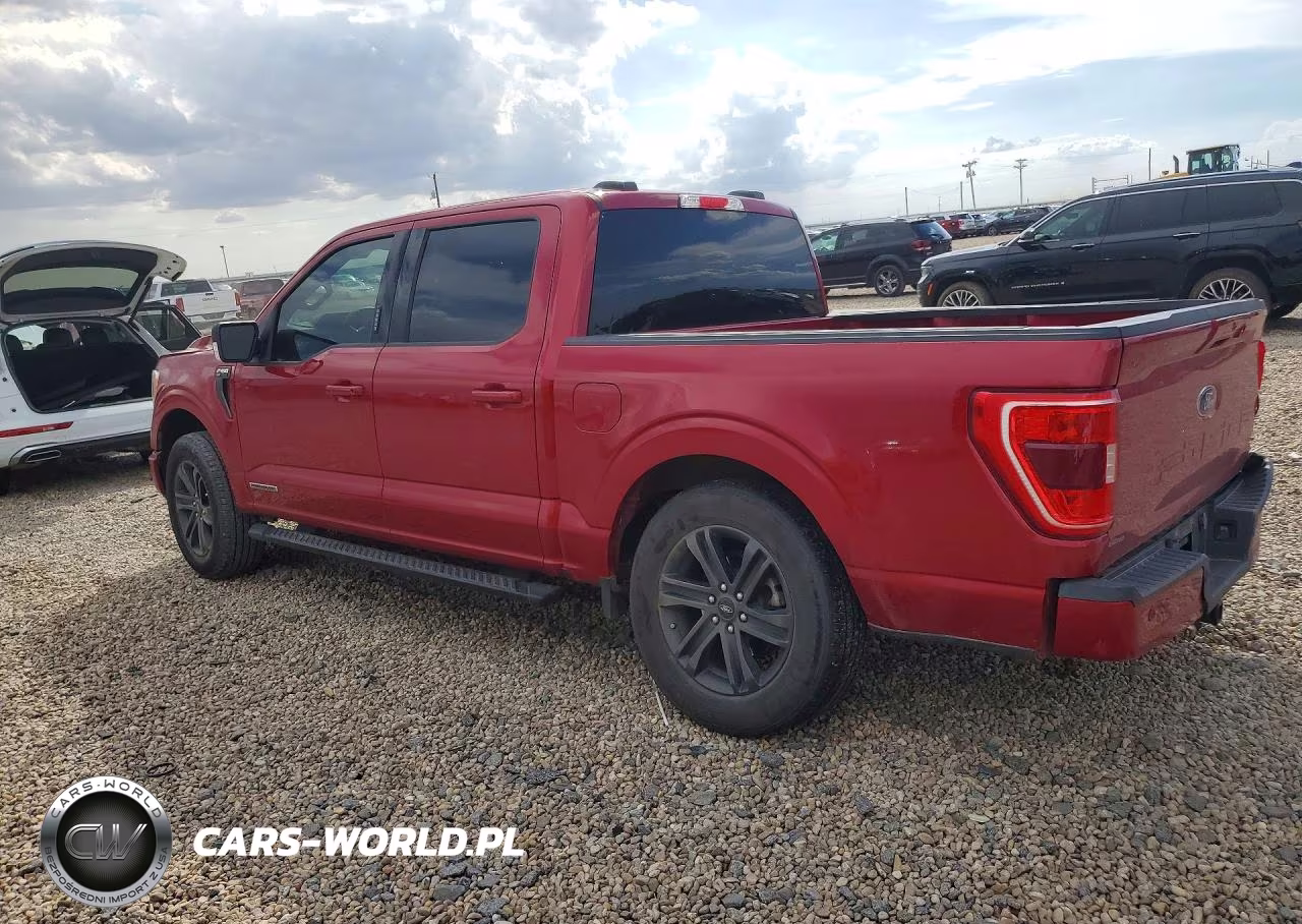 2022 Ford F150 Supercrew VIN:1FTFW1CD9NFB76627 - 2