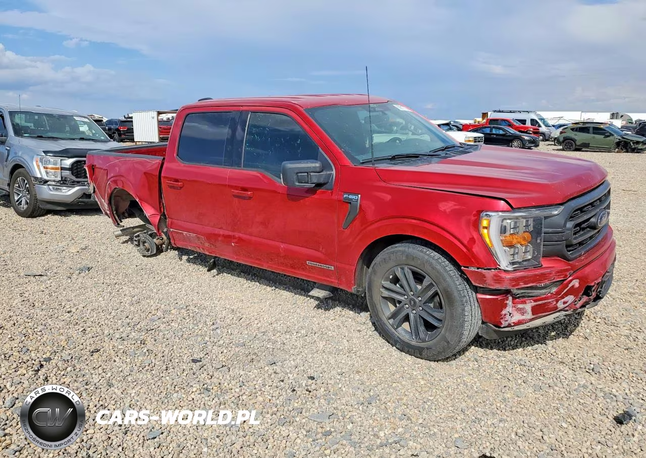 2022 Ford F150 Supercrew VIN:1FTFW1CD9NFB76627 - 4