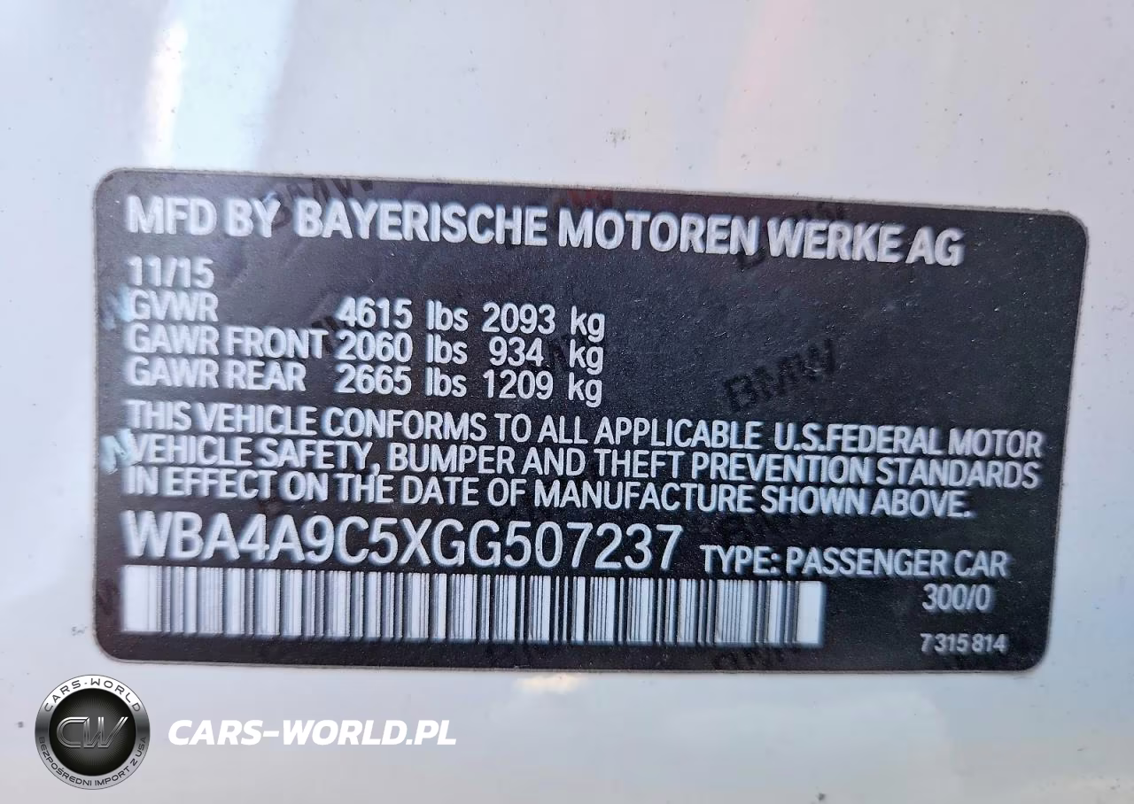 2016 BMW 428 I Gran Coupe Sulev VIN:WBA4A9C5XGG507237 - 12