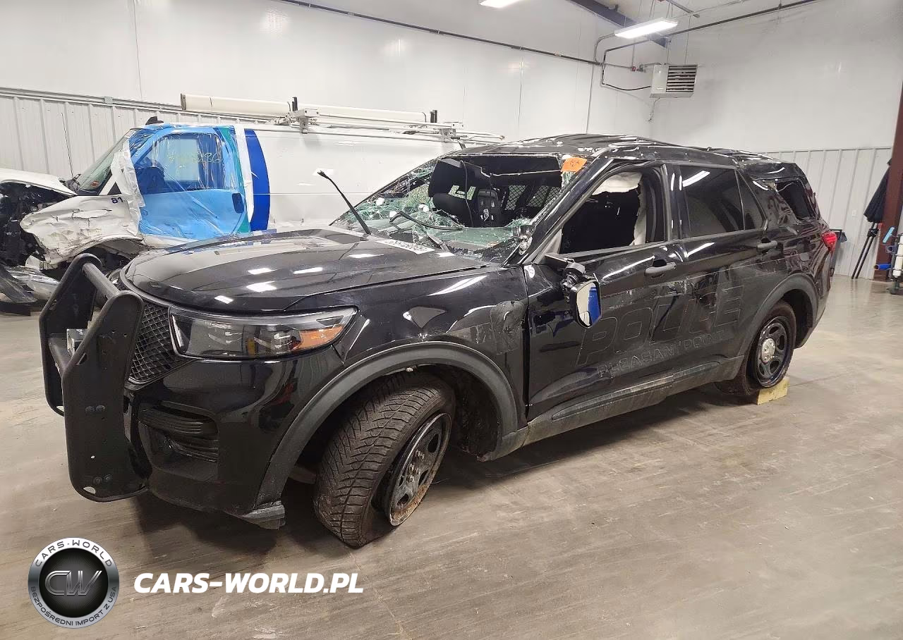 2021 Ford Explorer Police Interceptor VIN:1FM5K8ABXMGC39143 - 1