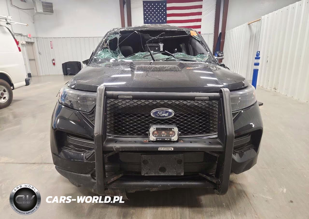 2021 Ford Explorer Police Interceptor VIN:1FM5K8ABXMGC39143 - 5