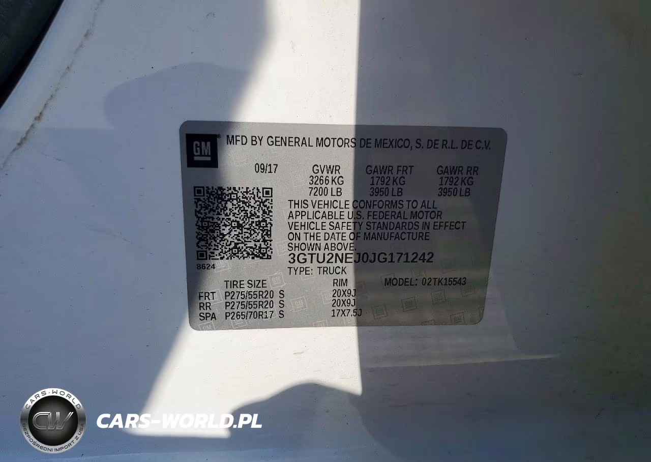 2018 GMC Sierra K1500 Slt VIN:3GTU2NEJ0JG171242 - 13