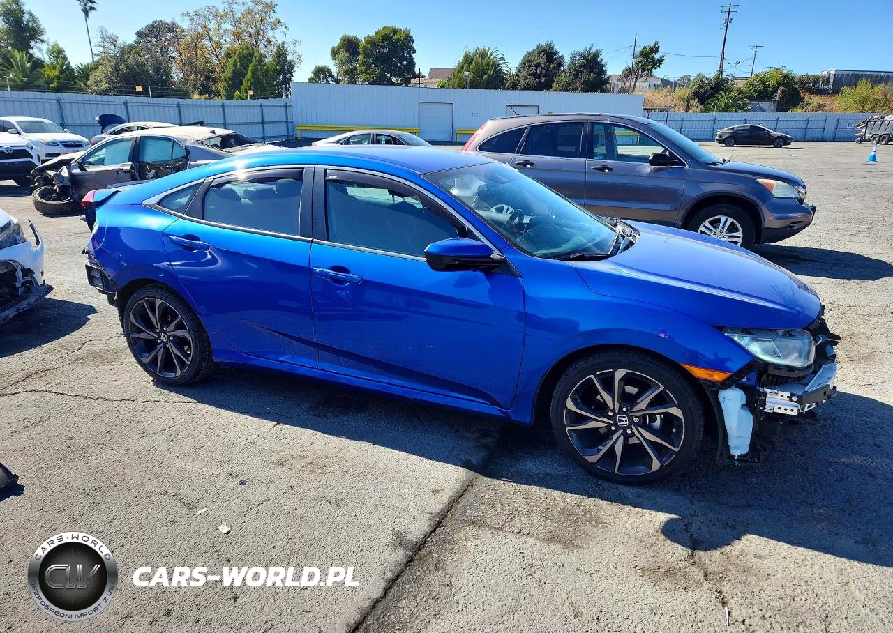 2019 Honda Civic Sport VIN:19XFC2F86KE214558 - 4