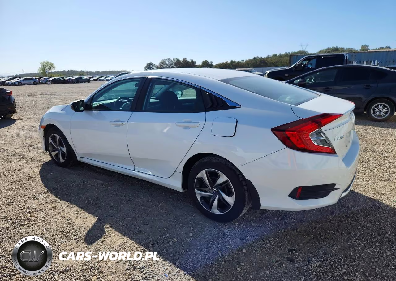 2020 Honda Civic Lx VIN:19XFC2E62LE001060 - 2