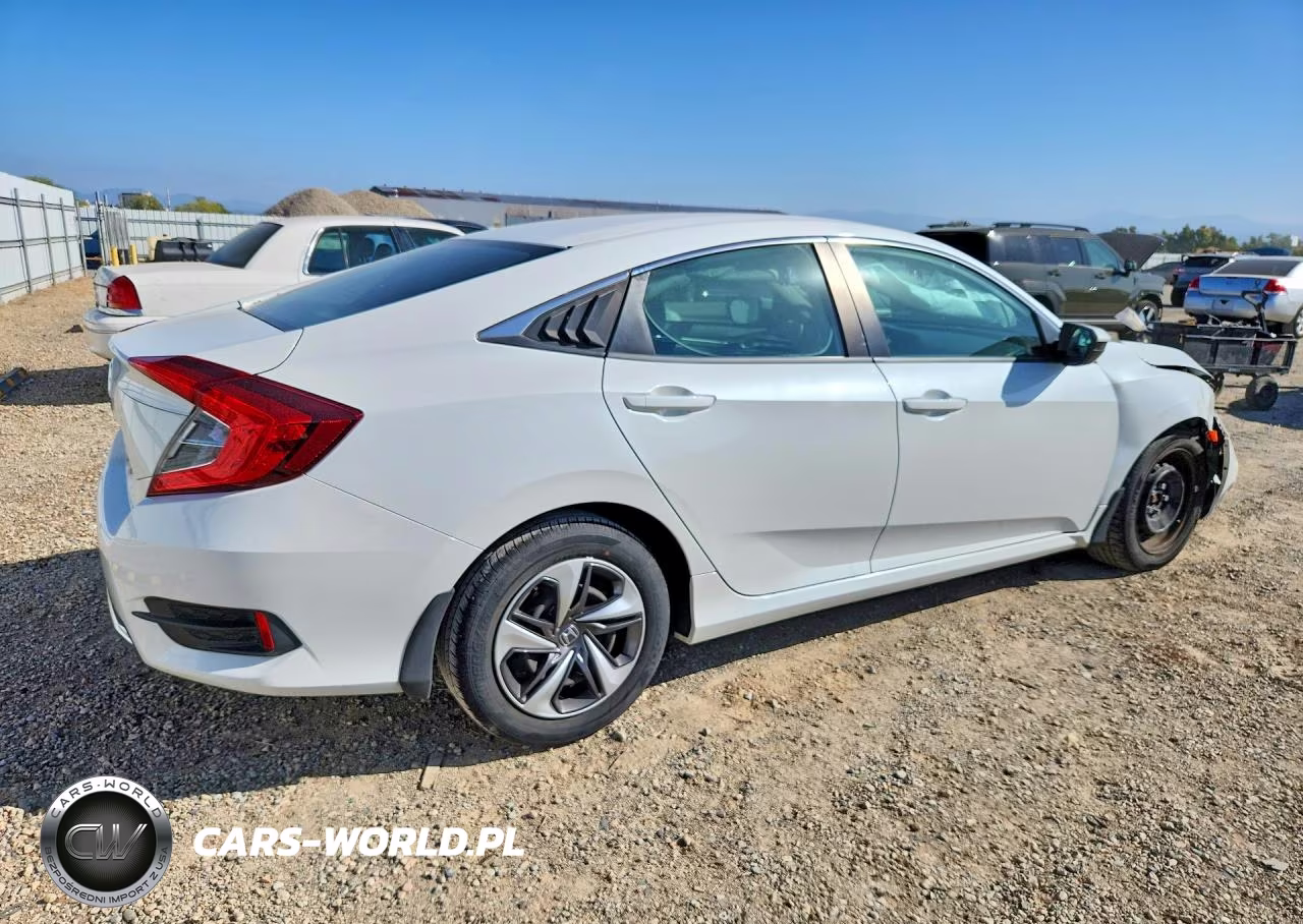 2020 Honda Civic Lx VIN:19XFC2E62LE001060 - 3