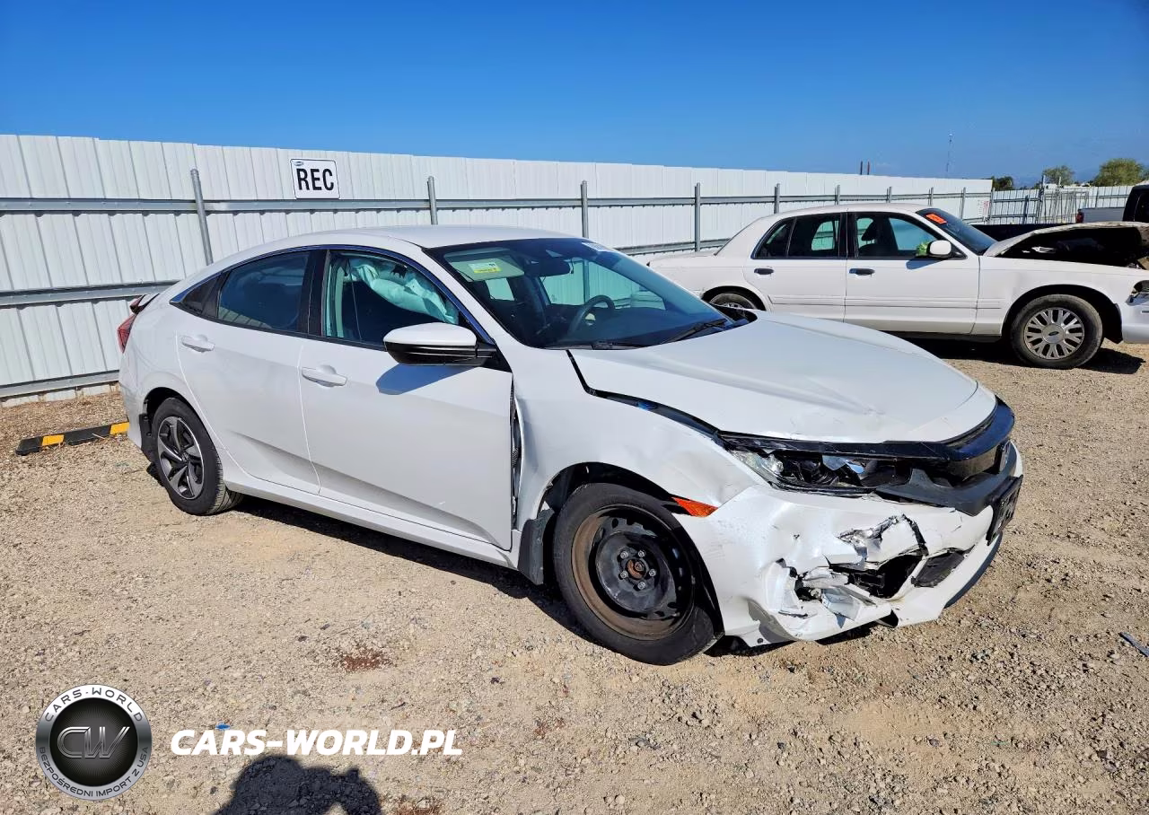 2020 Honda Civic Lx VIN:19XFC2E62LE001060 - 4