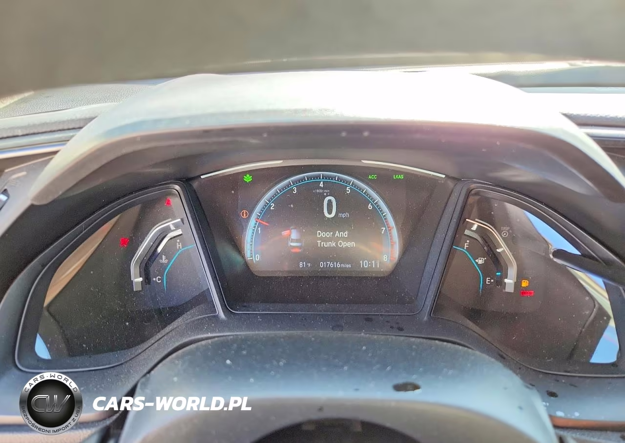 2020 Honda Civic Lx VIN:19XFC2E62LE001060 - 9