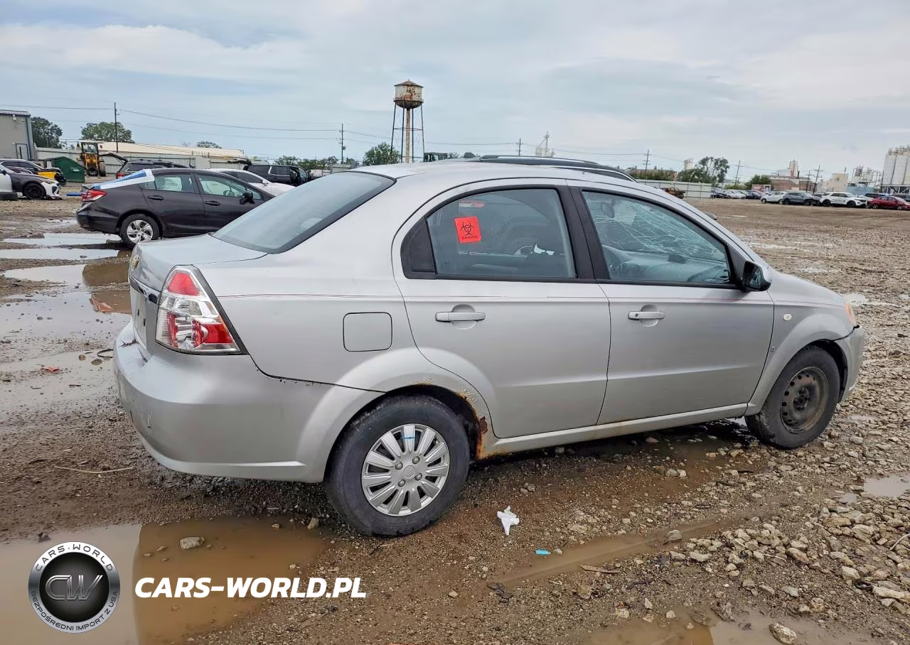 2007 Chevrolet Aveo Base VIN:KL1TD56607B120297 - 3