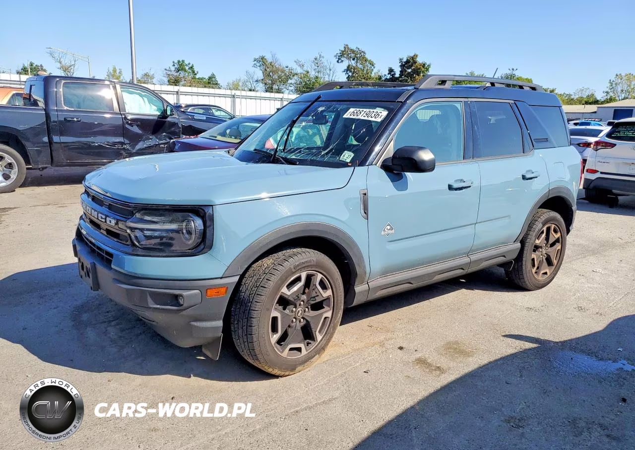 2022 Ford Bronco Sport Outer Banks VIN:3FMCR9C69NRD38684 - 1