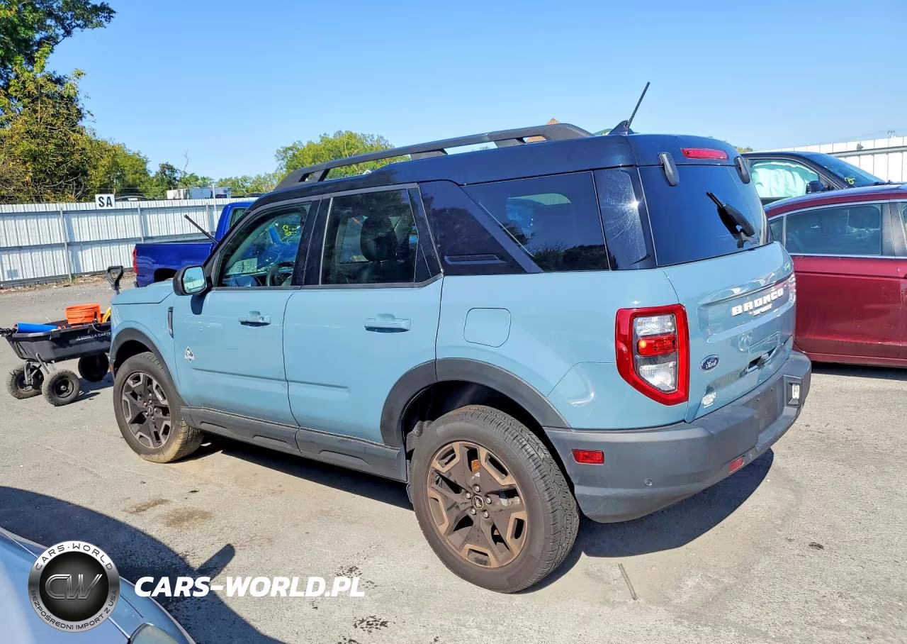 2022 Ford Bronco Sport Outer Banks VIN:3FMCR9C69NRD38684 - 2