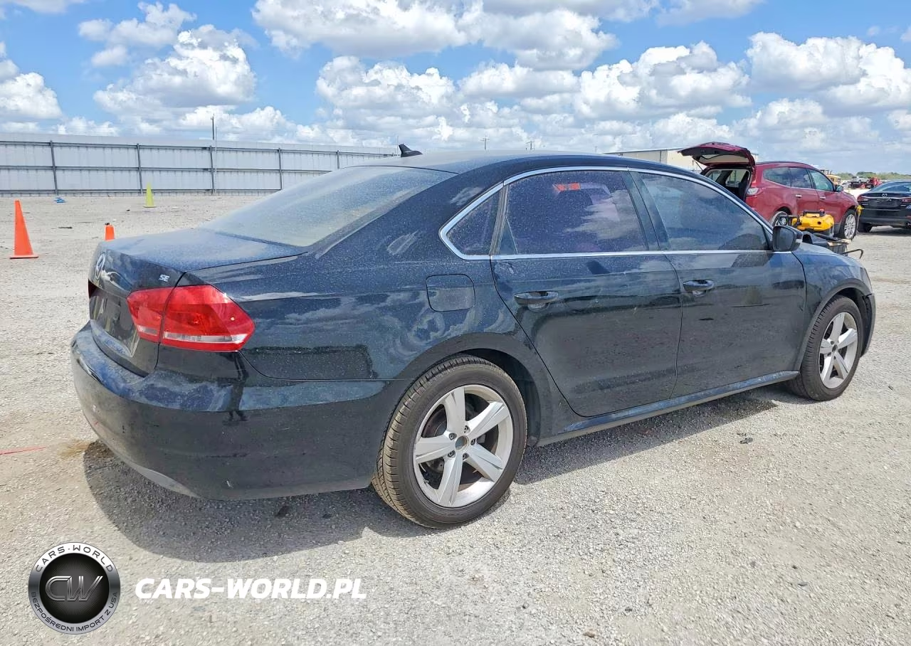 2013 Volkswagen Passat Se VIN:1VWBH7A38DC024616 - 3