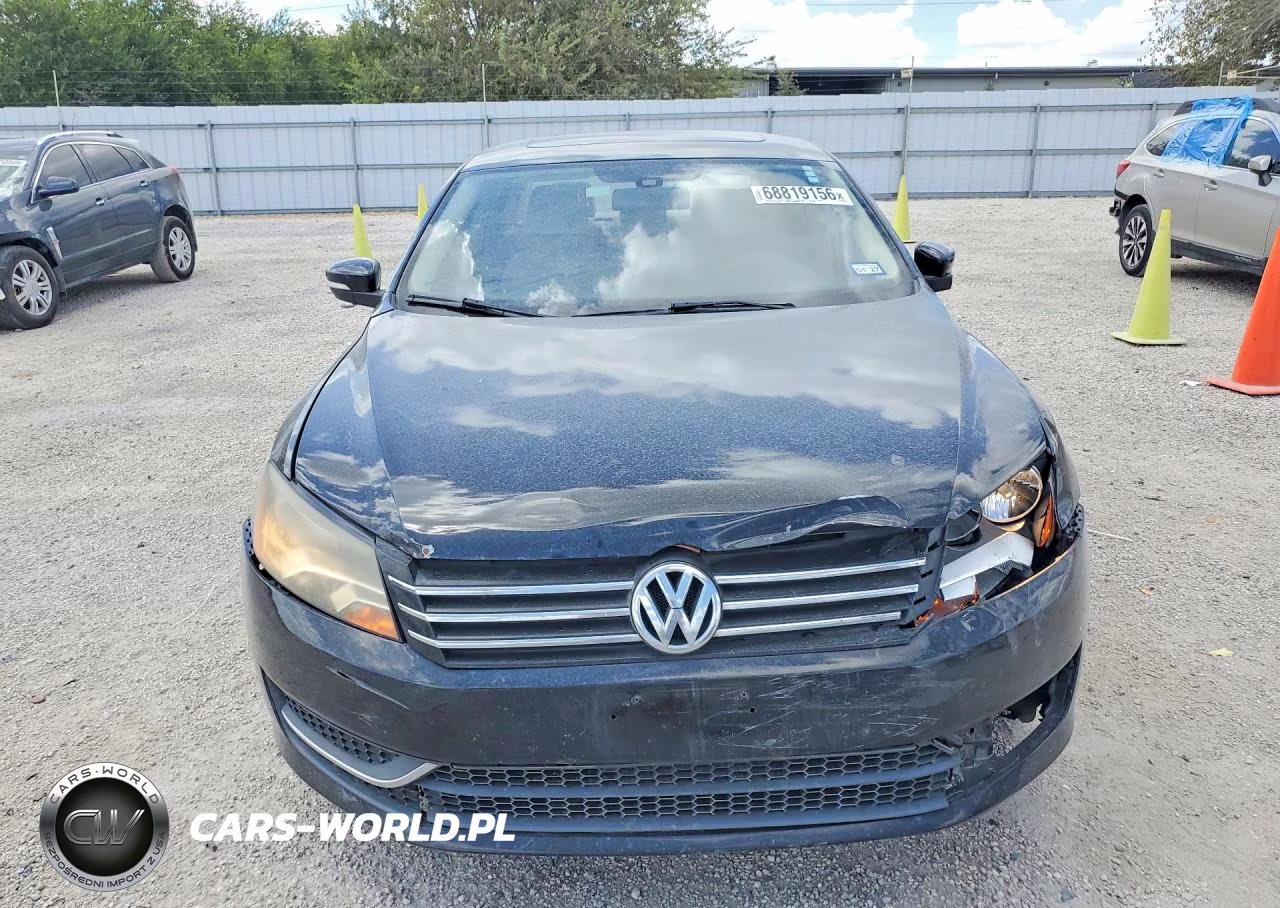 2013 Volkswagen Passat Se VIN:1VWBH7A38DC024616 - 5