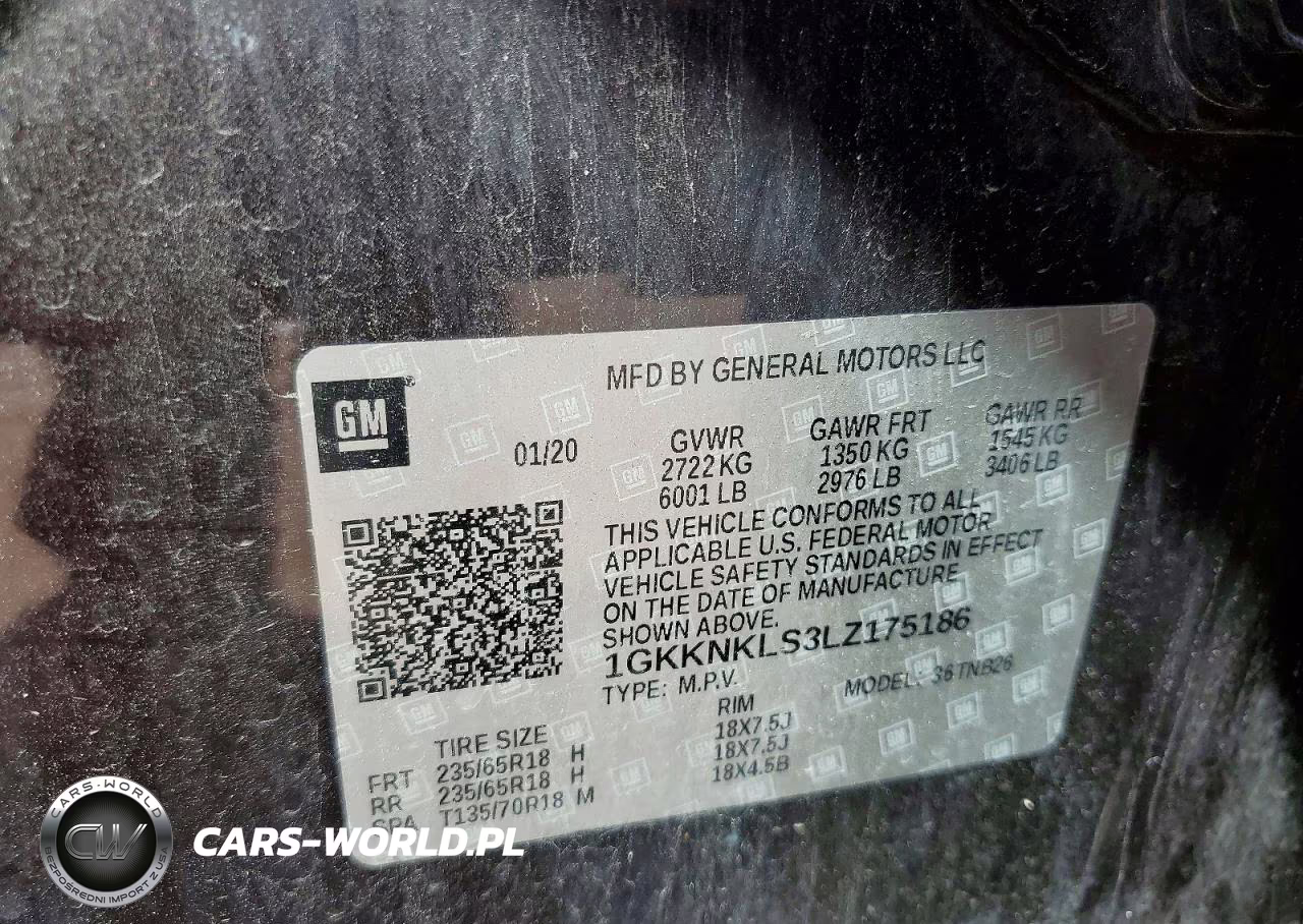 2020 GMC Acadia Sle VIN:1GKKNKLS3LZ175186 - 13