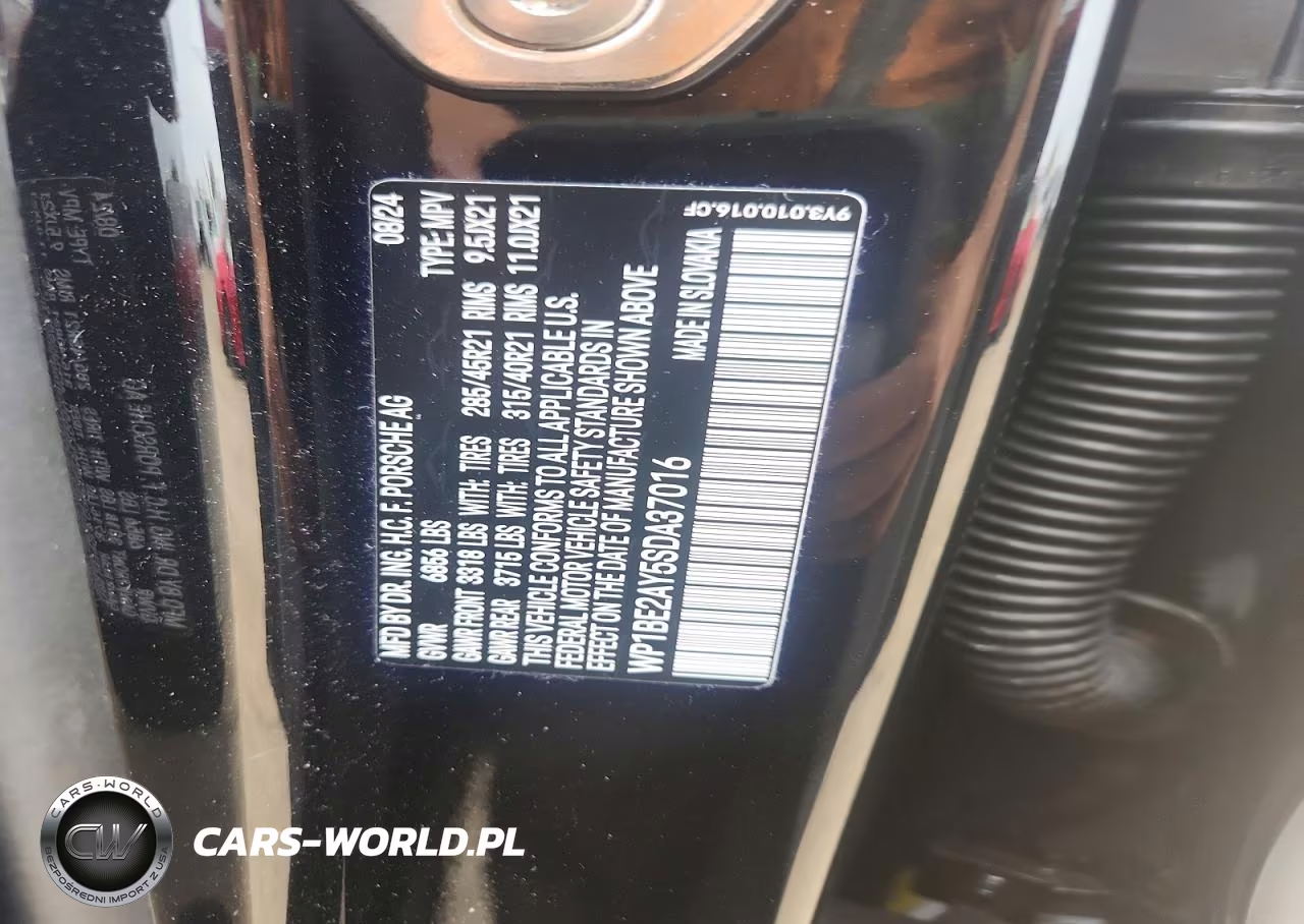 2025 Porsche Cayenne E Hybrid Coupe VIN:WP1BE2AY5SDA37016 - 13