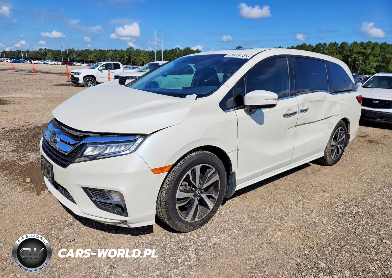 2018 Honda Odyssey Elite VIN:5FNRL6H97JB043435 - 1