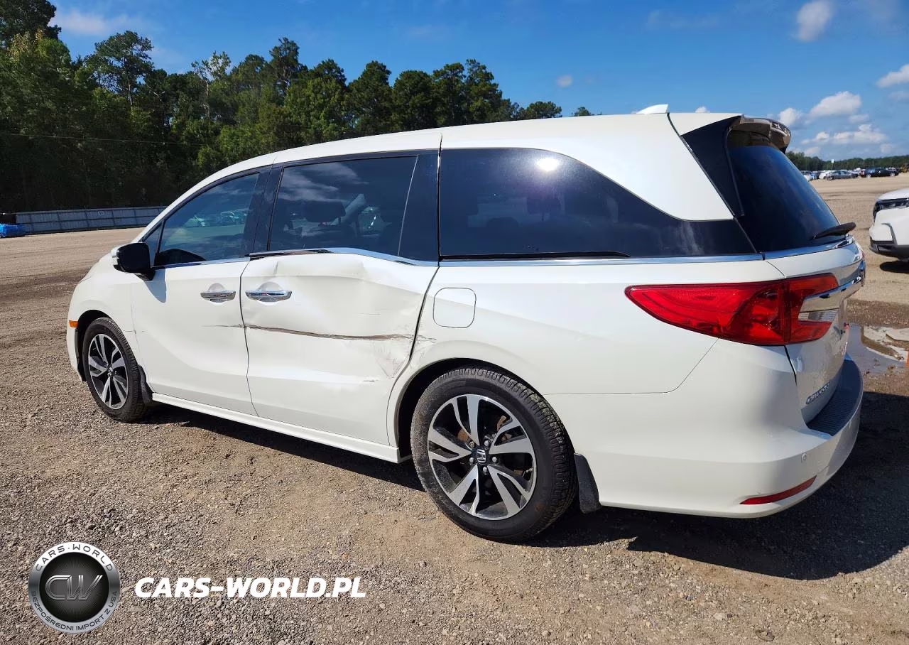 2018 Honda Odyssey Elite VIN:5FNRL6H97JB043435 - 2