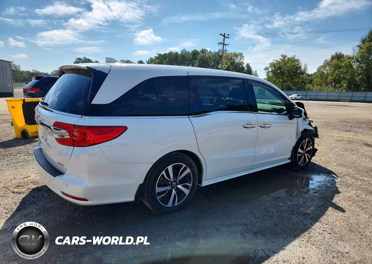 2018 Honda Odyssey Elite VIN:5FNRL6H97JB043435 - 3