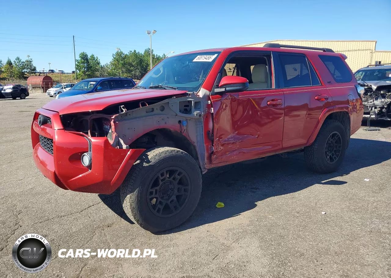 2016 Toyota 4Runner Sr5 VIN:JTEZU5JR7G5133899 - 1