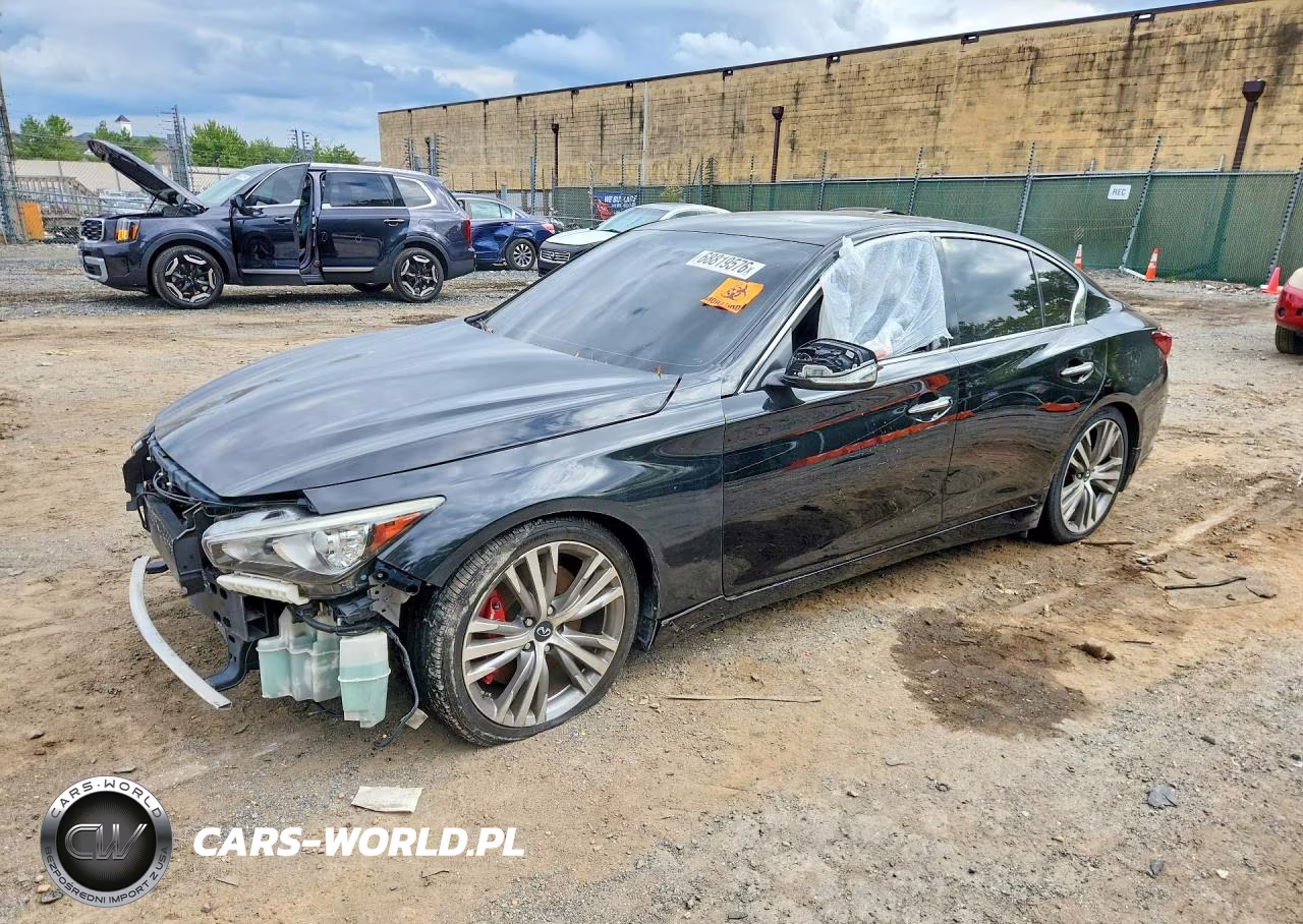 2018 INFINITI Q50 3.0T SPORT VIN:JN1EV7AP6JM361547 - 1