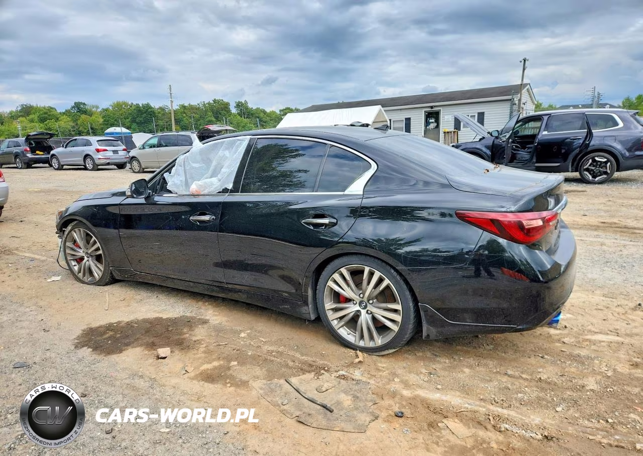 2018 INFINITI Q50 3.0T SPORT VIN:JN1EV7AP6JM361547 - 2
