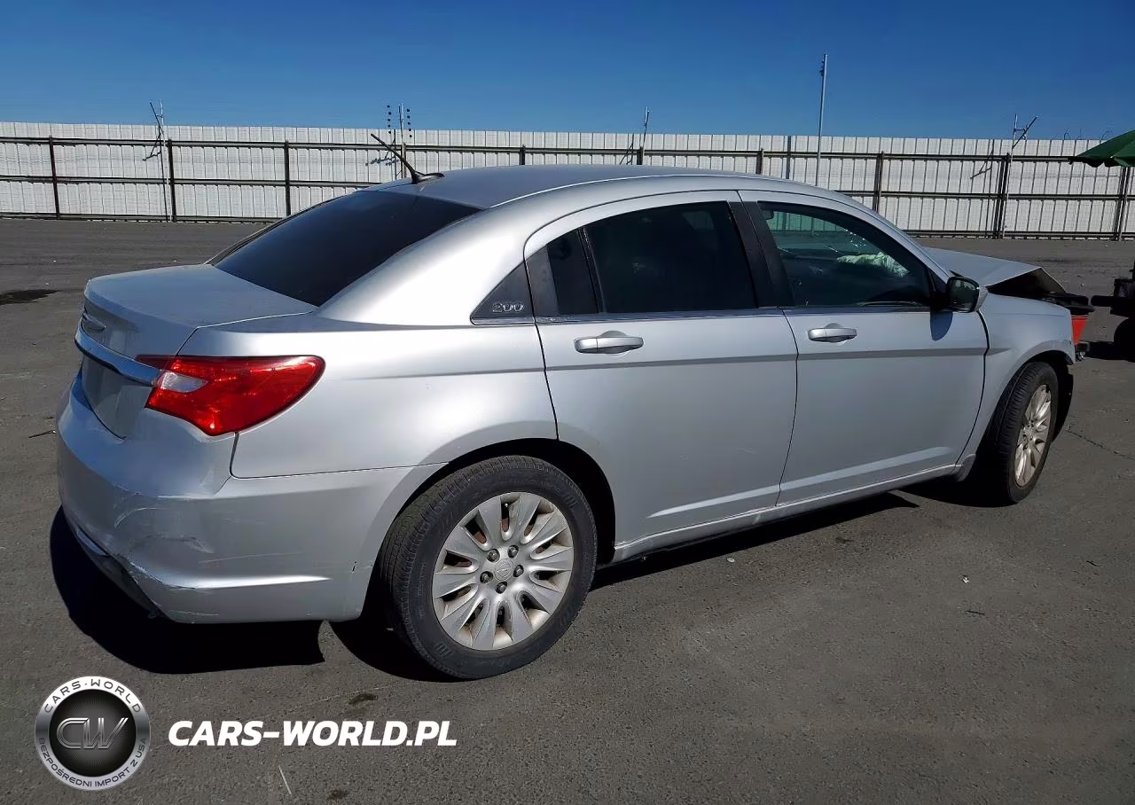 2012 Chrysler 200 Lx VIN:1C3CCBAB4CN289573 - 3