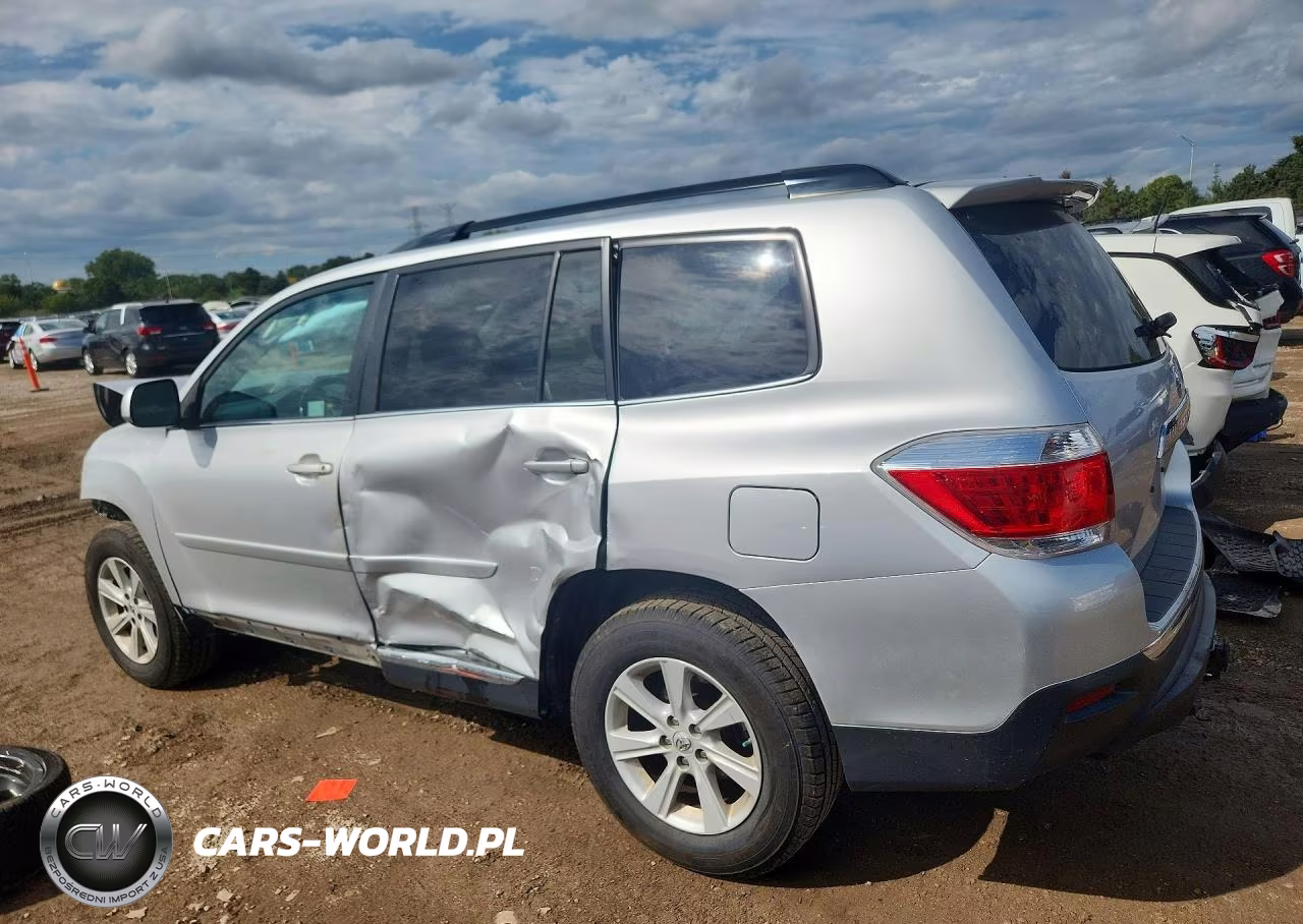2012 Toyota Highlander Se VIN:5TDBK3EH0CS110888 - 2
