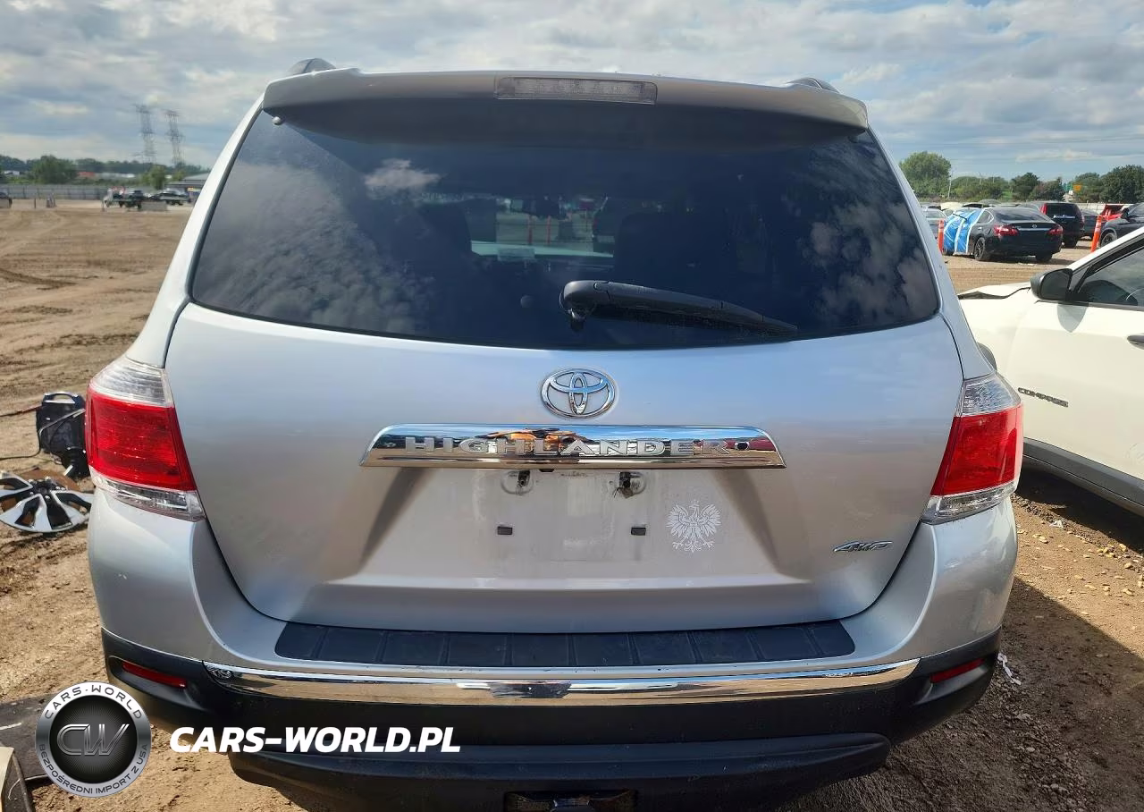 2012 Toyota Highlander Se VIN:5TDBK3EH0CS110888 - 6